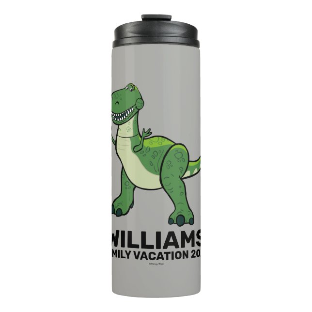Toy Story Rex | Family Vacation Thermal Tumbler (Front)