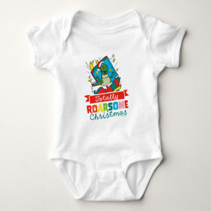 Toy Story Rex   Totally Roarsome Christmas Baby Bodysuit