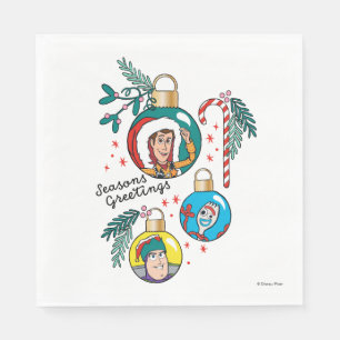 Toy Story   Seasons Greetings Napkin