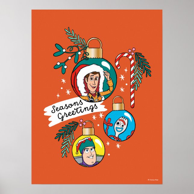 Toy Story | Seasons Greetings Poster (Front)