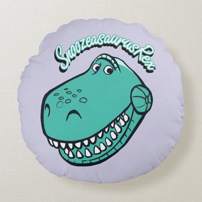 Toy Story | Snoozeasaurus Rex Round Pillow (Front)