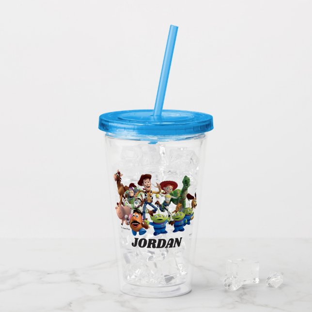 Toy Story Squad | Add Your Name Acrylic Tumbler (Back Ice)