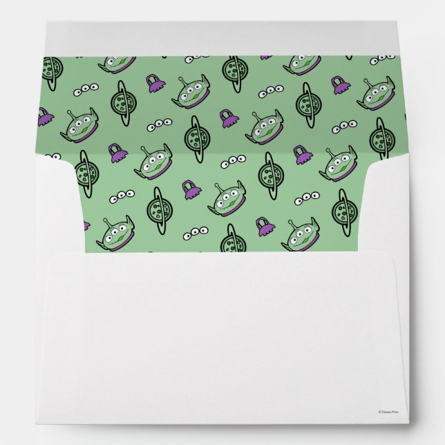 Toy Story | "The Chosen One" Alien & Claw Hand Envelope (Back (Bottom))