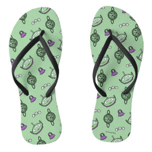 Toy Story   "The Chosen One" Alien & Claw Hand Flip Flops