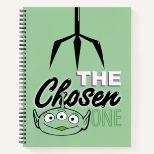 Toy Story   "The Chosen One" Alien & Claw Hand Notebook
