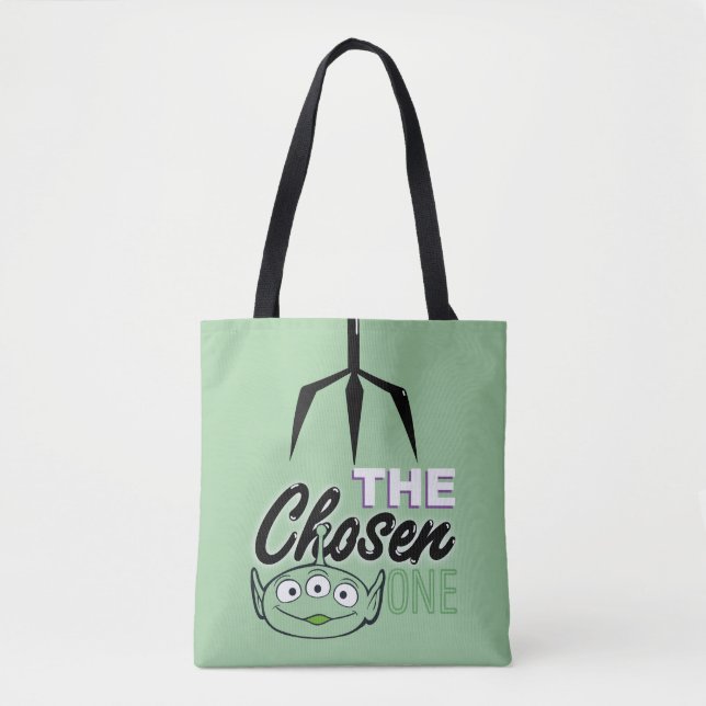 Toy Story | "The Chosen One" Alien & Claw Hand Tote Bag (Front)
