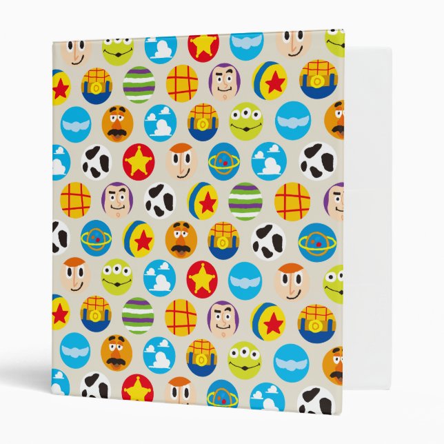 Toy Story | Toy Icon Pattern Binder (Front/Inside)
