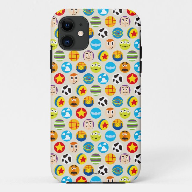 Toy Story | Toy Icon Pattern Case-Mate iPhone Case (Back)