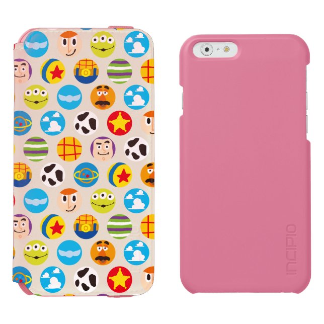 Toy Story | Toy Icon Pattern Incipio iPhone Wallet Case (Side by Side)
