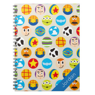 Toy Story   Toy Icon Pattern Notebook