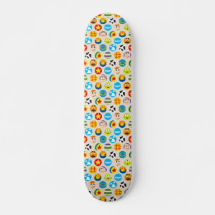 Toy Story   Toy Icon Pattern Skateboard