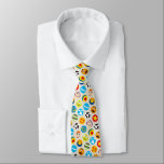 Toy Story | Toy Icon Pattern Tie<br><div class="desc">This cute Toy Story icon pattern features all your favourite Toy Story characters; Woody, Buzz, Mr. Potato Head and the Aliens.</div>