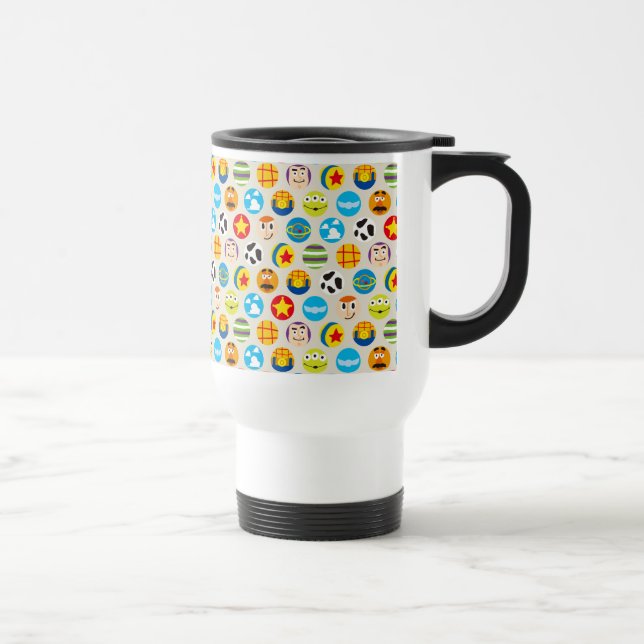 Toy Story | Toy Icon Pattern Travel Mug (Right)