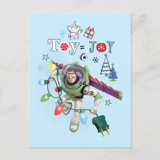 Toy Story | Toy = Joy Postcard (Front)