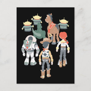 Toy Story   Toy Story Friends Turn 6 Postcard