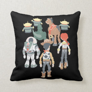 Toy Story   Toy Story Friends Turn Throw Pillow