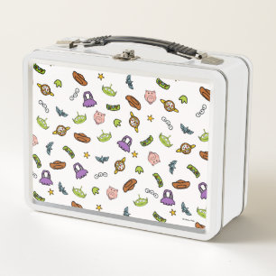 Toy Story   Toy Story Icon Pattern Metal Lunch Box
