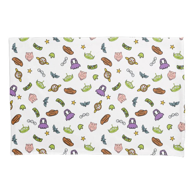 Toy Story | Toy Story Icon Pattern Pillowcase (Front)