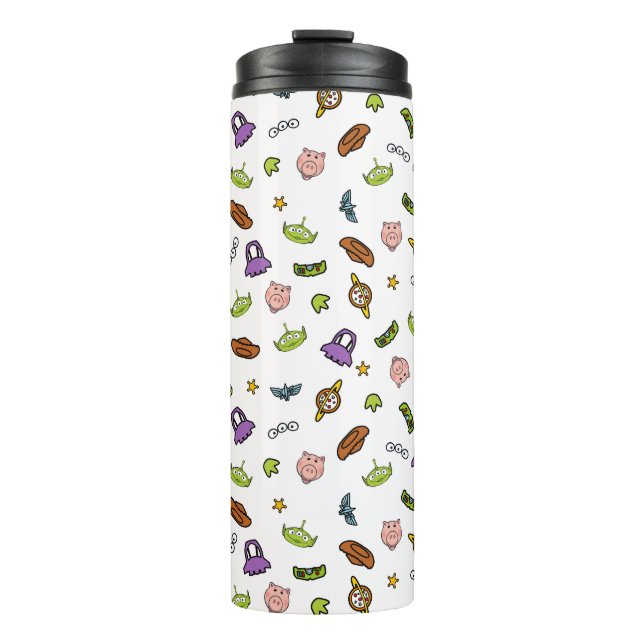 Toy Story | Toy Story Icon Pattern Thermal Tumbler (Front)
