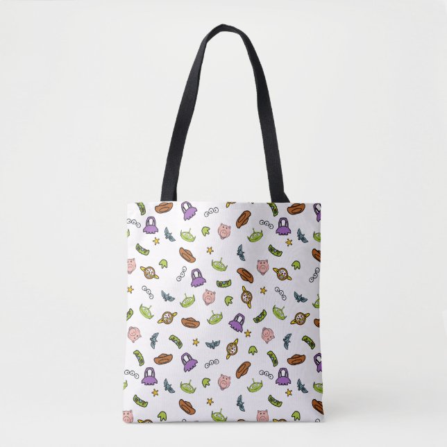 Toy Story | Toy Story Icon Pattern Tote Bag (Front)