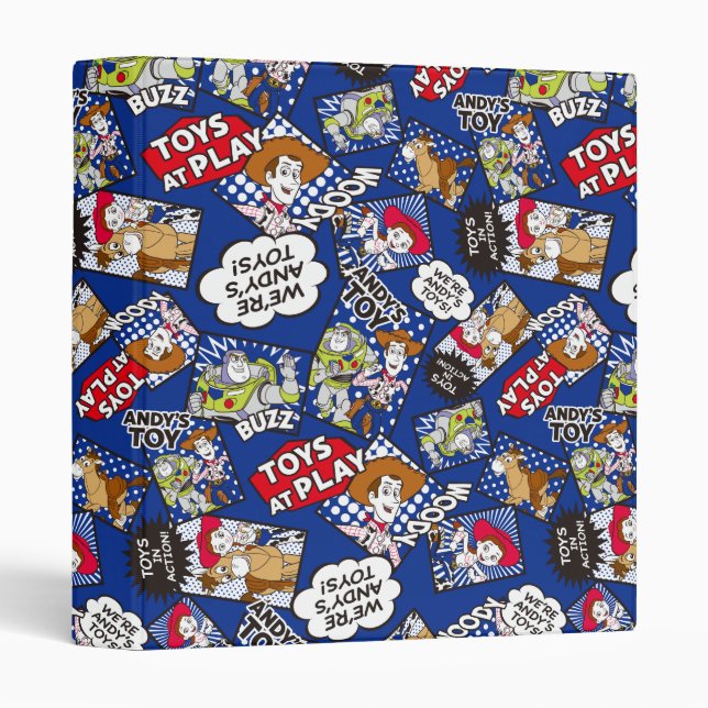 Toy Story | Toys at Play Comic Pattern Binder (Front/Spine)