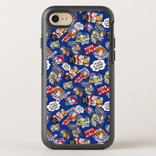 Toy Story   Toys at Play Comic Pattern OtterBox Symmetry iPhone 8/7 Case