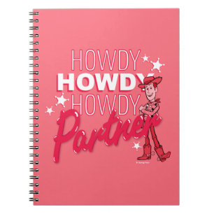 Toy Story   Woody "Howdy Howdy Howdy Partner" Notebook