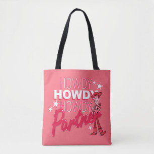 Toy Story   Woody "Howdy Howdy Howdy Partner" Tote Bag