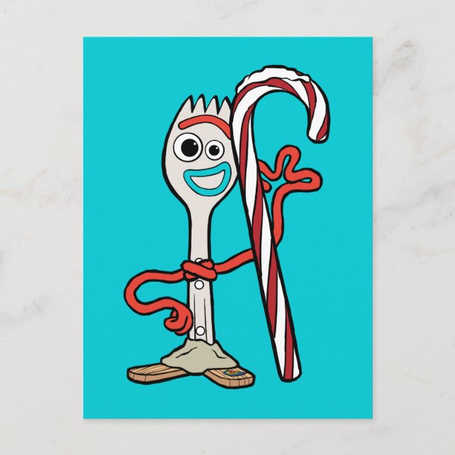 Toy Story | Woody's Christmas Light Lasso Postcard (Front)
