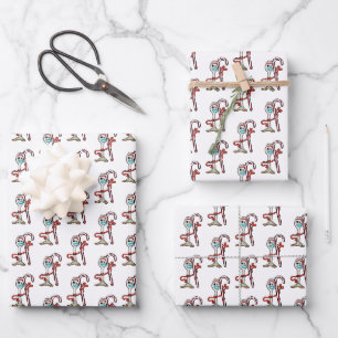 Toy Story Woody's Christmas Light Lasso Wrapping Paper Sheet