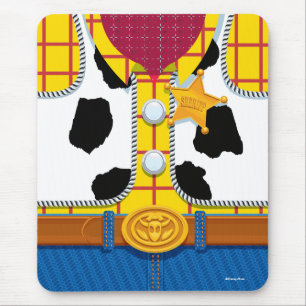 Toy Story   Woody's Sheriff Outfit Mouse Pad