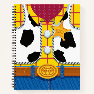 Toy Story   Woody's Sheriff Outfit Notebook