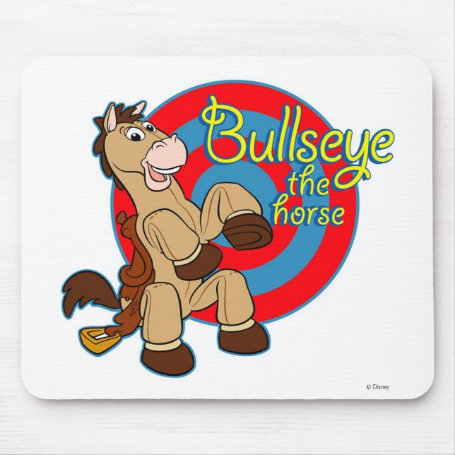 Toy Story's Bullseye Mouse Pad (Front)
