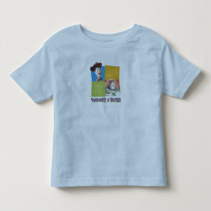 Toy Story's Buzz Lightyear and Woody Logo Toddler T-shirt