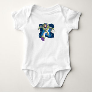 Toy Story's Buzz Lightyear running Baby Bodysuit