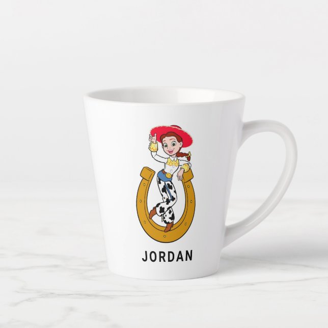 Toy Story's Jesse on Horseshoe Latte Mug (Right)