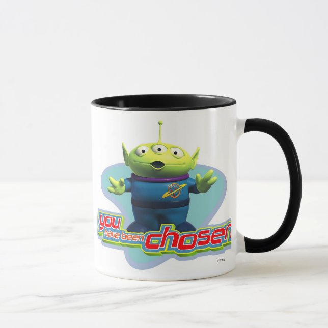 Toy Story's "You have been chosen" Alien Design Mug (Right)