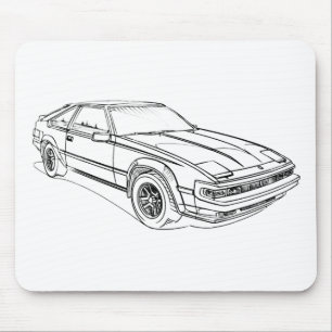 Toy Supra Mk2 1981 Mouse Pad