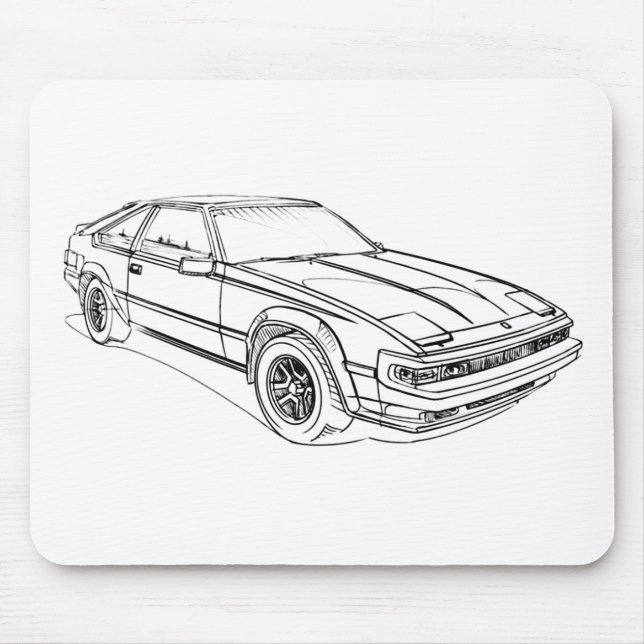 Toy Supra Mk2 1981 Mouse Pad (Front)