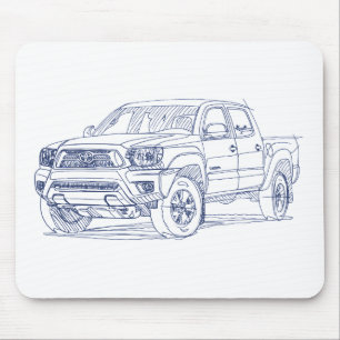 Toy Tacoma 2012 Mouse Pad