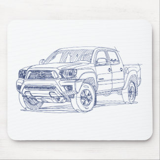Toy Tacoma 2012 Mouse Pad