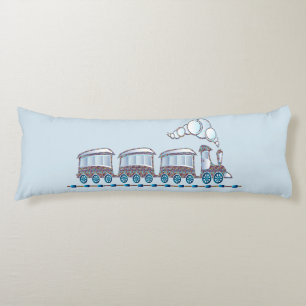 Toy Train Body Pillow