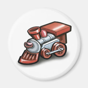 Toy Train Magnet