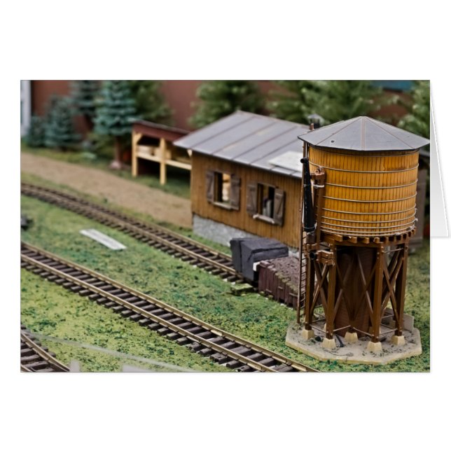 Toy Train Plateforme Water Tower (Devant horizontal)