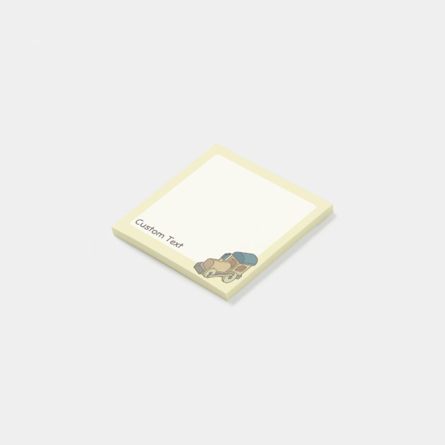 Toy Train Post-it Notes (Angled)