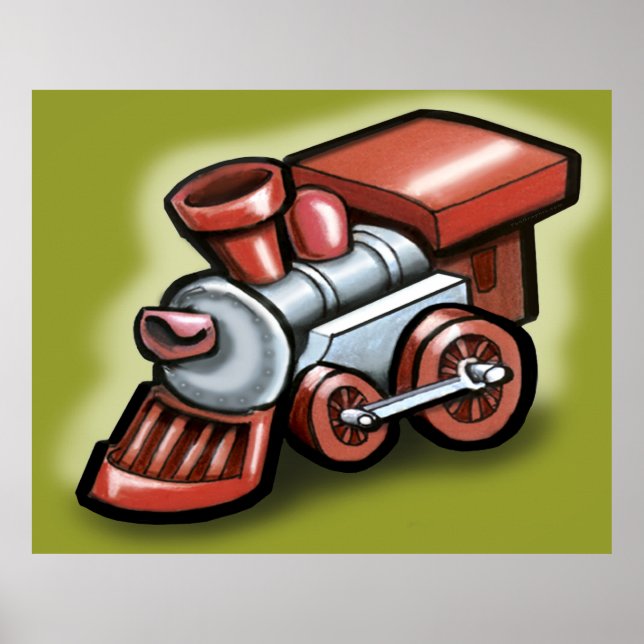 Toy Train Poster (Front)