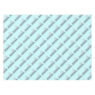 Toy Train Tablecloth