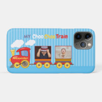 Toy Train Toddler Boy Birthday Blue