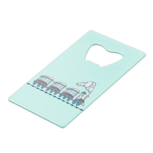 Toy Train Wallet Bottle Opener