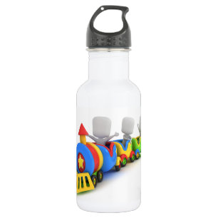 Toy Train Water Bottle